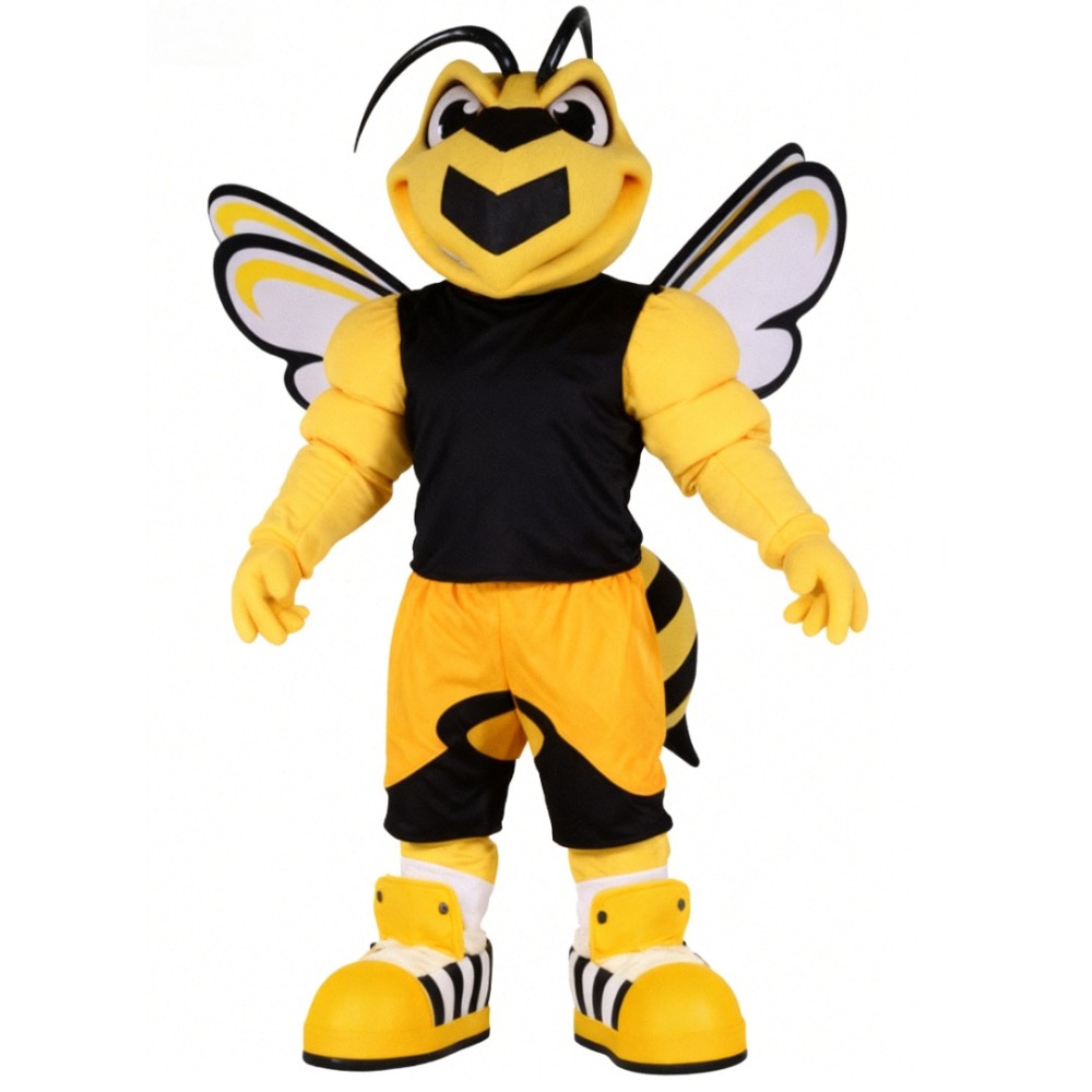 Strong bee Mascot costume