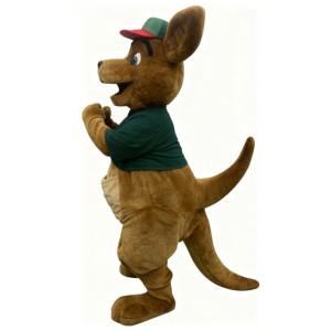 Happy Kangaroo Mascot Costume