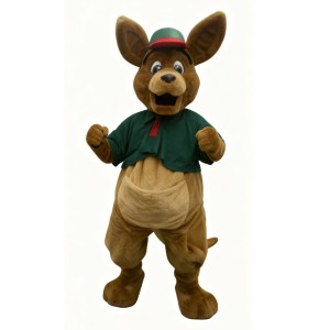 Happy Kangaroo Mascot Costume