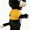 Black Cat Cartoon Mascot Costume