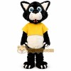 Black Cat Cartoon Mascot Costume Black Cat Cartoon Mascot Costume