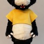 Black Cat Cartoon Mascot Costume