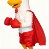 Boxing Rooster Mascot Costume