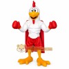 Boxing Rooster Mascot Costume
