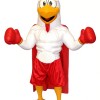 Boxing Rooster Mascot Costume