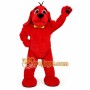 Adorable Red Dog Cartoon Mascot Costume