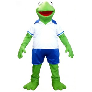 Adorable Frog Cartoon Mascot Costume