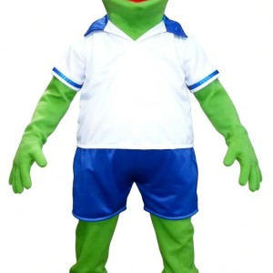 Adorable Frog Cartoon Mascot Costume