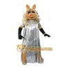 Adorable Princess Piggy Cartoon Mascot Costume