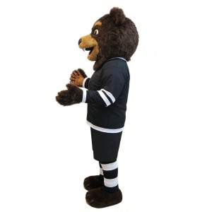 Adorable Brown Bear Cartoon Mascot Costume