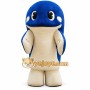 Blue And White Whale Mascot Costume