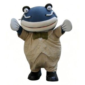 Adorable Catfish Cartoon Mascot Costume Namarin Mascot Costume