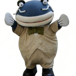 Adorable Catfish Cartoon Mascot Costume Namarin Mascot Costume