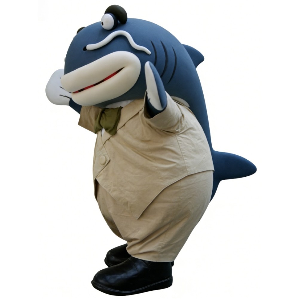 Adorable Catfish Cartoon Mascot Costume Namarin Mascot Costume