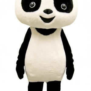 Adorable Panda Cartoon Mascot Costume