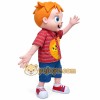 Adorable Boy Cartoon Mascot Costume