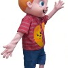 Adorable Boy Cartoon Mascot Costume