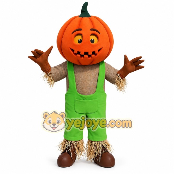 Adorable Pumpkin Cartoon Mascot Costume
