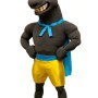 Black Brave Rhinoceros Mascot Costume