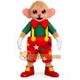 Red Circus monkey Mascot costume