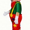 Red Circus monkey Mascot costume