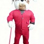 Gentleman Bulldog Mascot Costume