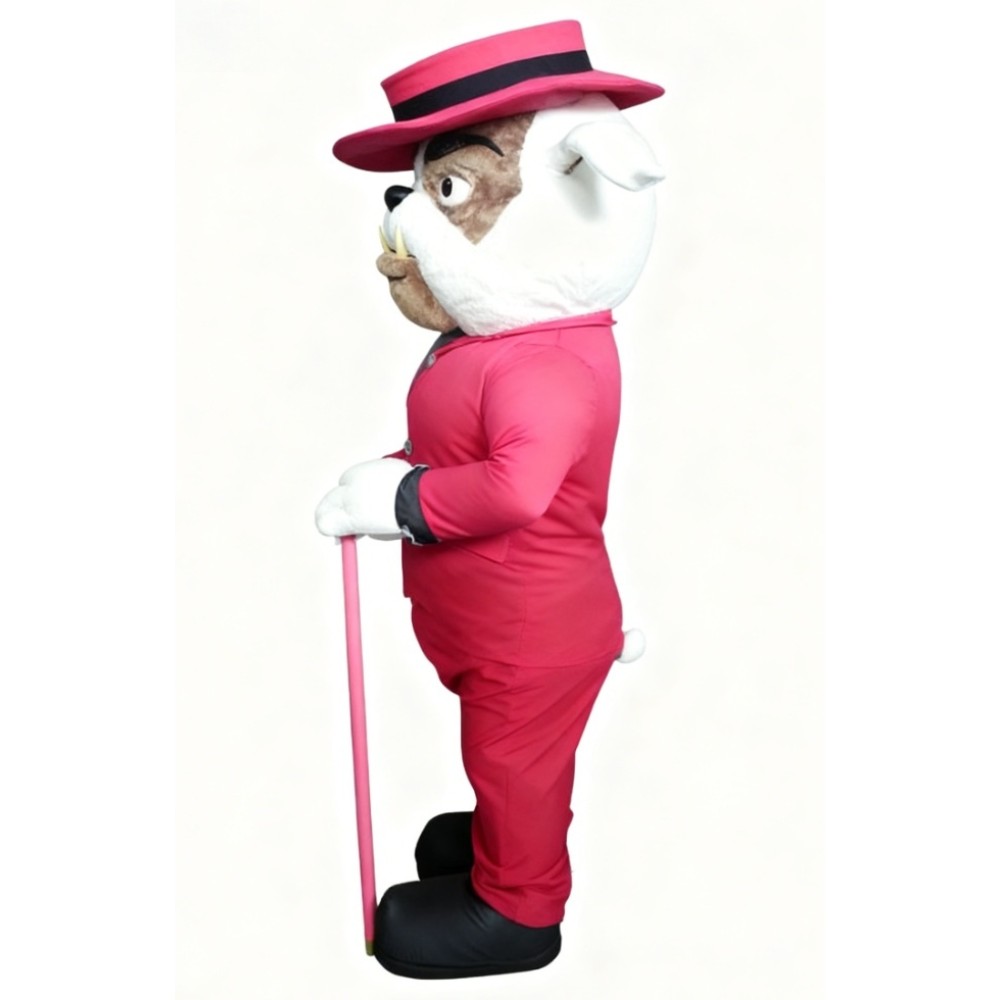 Gentleman Bulldog Mascot Costume