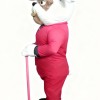 Gentleman Bulldog Mascot Costume