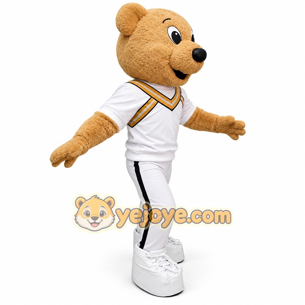 Brown Bear Cartoon Mascot Costume Brown Bear Cartoon Mascot Costume