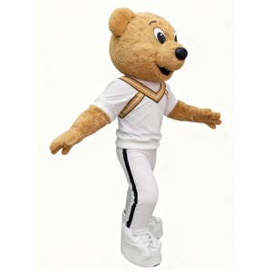 Brown Bear Cartoon Mascot Costume