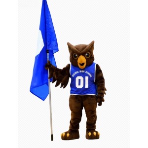 Brown Owl School Mascot Costume