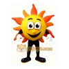 Sun cartoon mascot costume