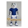 White Tiger Cartoon Mascot Costume