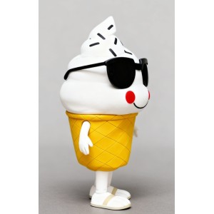 Cute Ice cream mascot costume