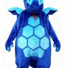 Blue Dinosaur Mascot Costume