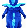 Blue Dinosaur Mascot Costume