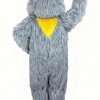 Grey monkey cartoon Mascot costume