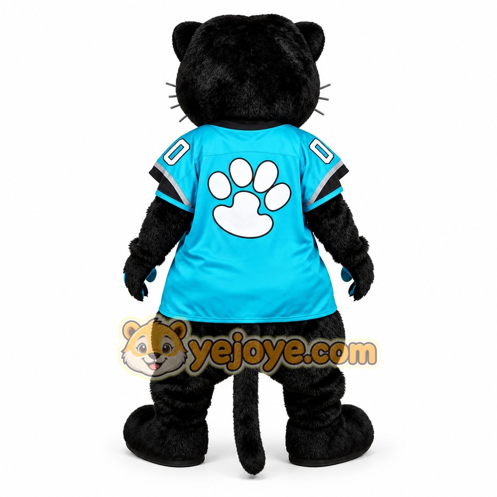 Black Panther Mascot Costume Black Panther Mascot Costume