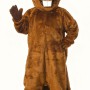 Brown Beaver mascot costume