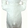 White polar bear mascot mascot costume