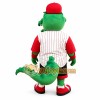 Green crocodile cartoon mascot costume Green crocodile cartoon mascot costume