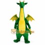 Green Long-Necked Dragon Mascot Costume