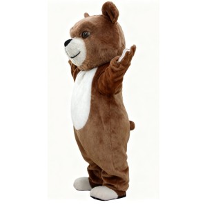 Brown Bear Cartoon Masct Costume