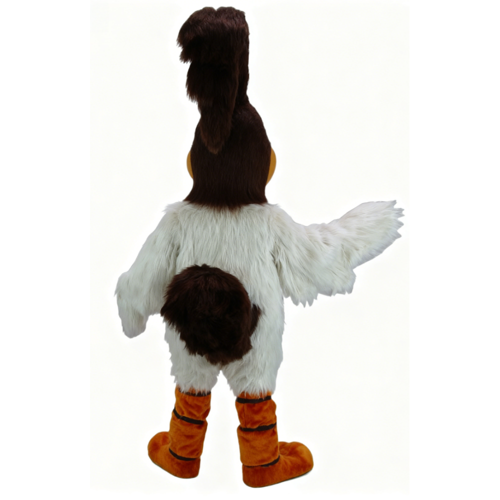 Roadrunner cartoon long furry mascot costume