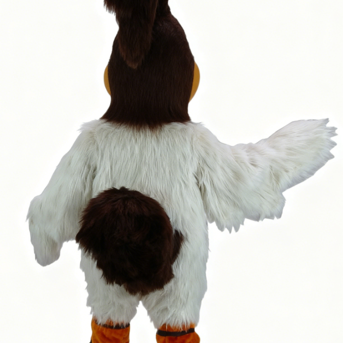 Roadrunner cartoon long furry mascot costume
