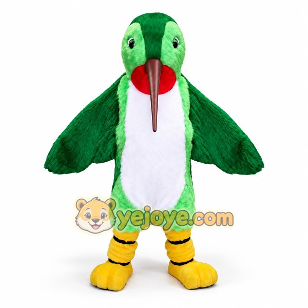 Kingfisher cartoon Bird Mascot costume