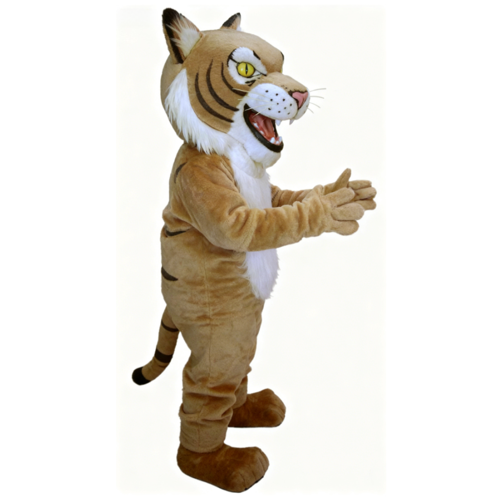 Fierce tiger mascot costume