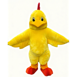 Yellow chick Mascot costume