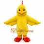 Yellow chick Mascot costume