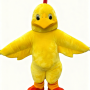 Yellow chick Mascot costume